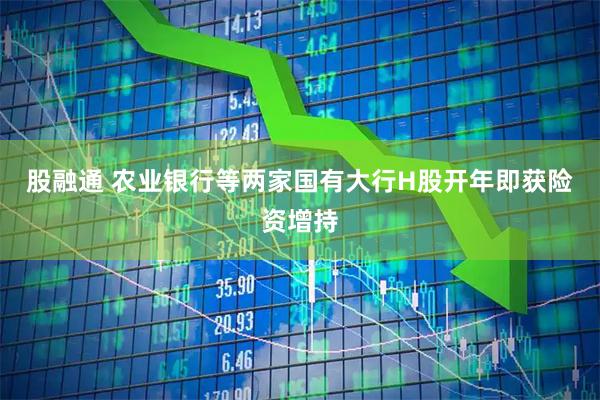 股融通 农业银行等两家国有大行H股开年即获险资增持