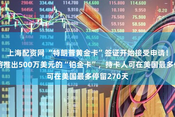 上海配资网 “特朗普黄金卡”签证开始接受申请！美政府还将推出500万美元的“铂金卡”，持卡人可在美国最多停留270天