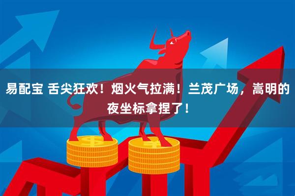 易配宝 舌尖狂欢！烟火气拉满！兰茂广场，嵩明的夜坐标拿捏了！